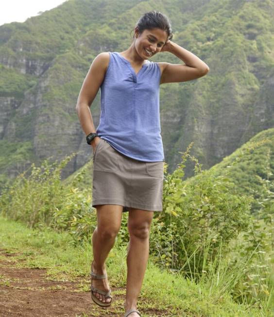 LLBean Streamside Tank Women J46J697 Clothing Deep Coral