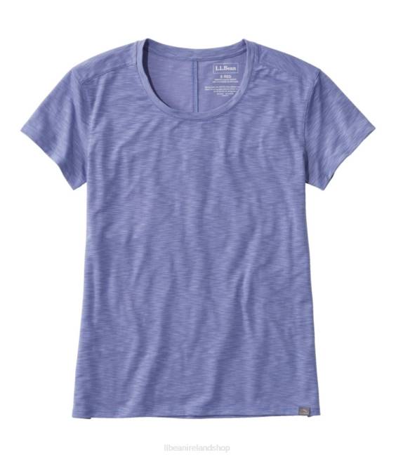 LLBean Streamside Tee Women J46J6523 Clothing Larkspur