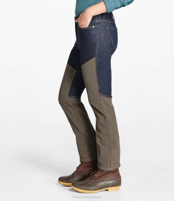LLBean Stretch Briar Jeans Women J46J1913 Outdoor Equipment Dark Indigo/Dark Ash