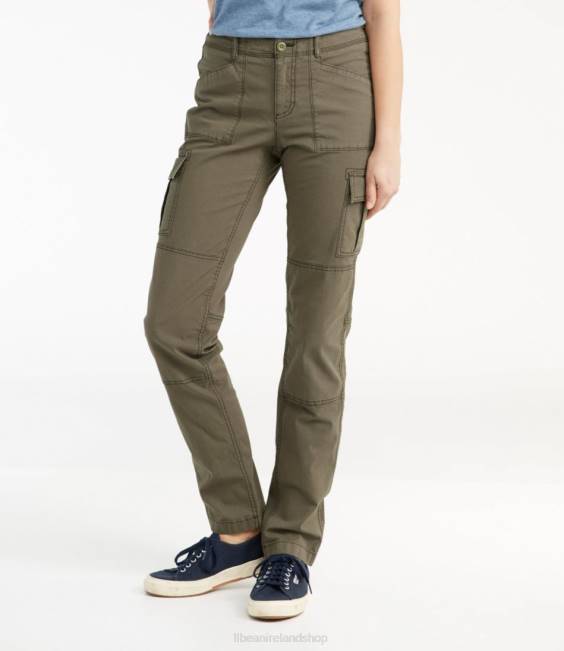 LLBean Stretch Canvas Cargo Pants Women J46J91 Clothing Boulder