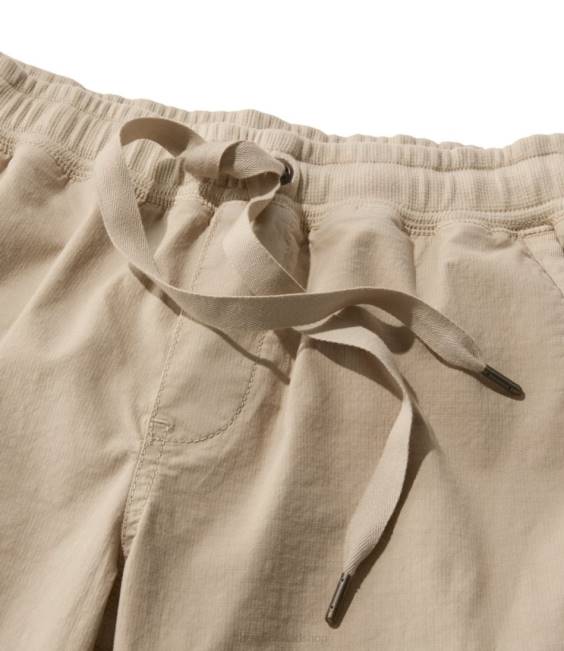 LLBean Stretch Ripstop Pull-On Capri Pants Women J46J4708 Clothing Sandbar