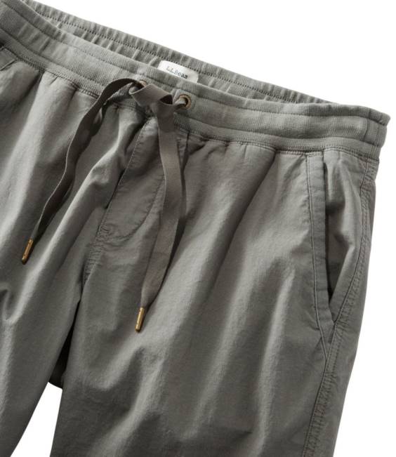 LLBean Stretch Ripstop Pull-On Pants Women J46J6877 Clothing Alloy Gray