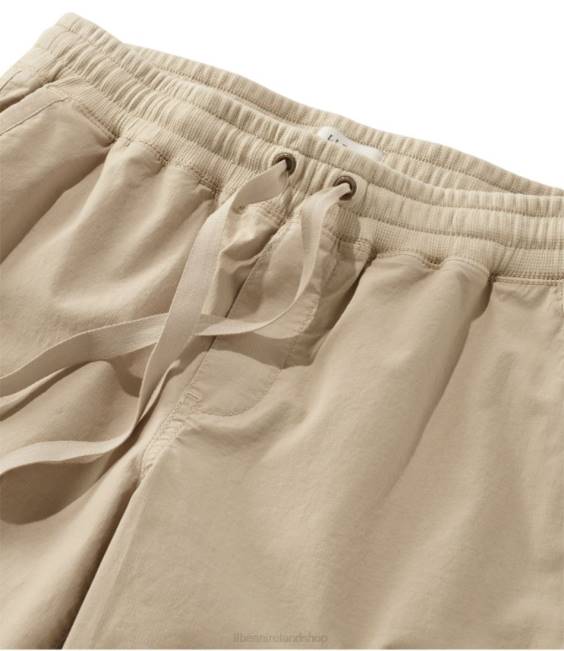LLBean Stretch Ripstop Pull-On Shorts Women J46J225 Clothing Dark Taupe