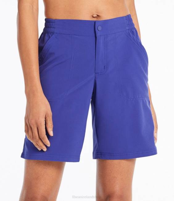 LLBean Stretch UPF Shorts Women J46J3115 Clothing Cobalt