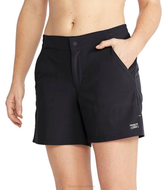 LLBean Stretch UPF Shorts Women J46J4769 Clothing Black