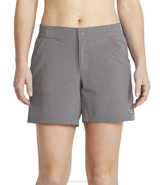 LLBean Stretch UPF Shorts Women J46J6518 Clothing Platinum