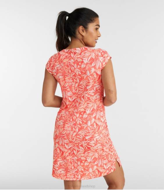 LLBean SunSmart UPF 50+ Cover-Up Dress Women J46J391 Clothing Cobalt Wave