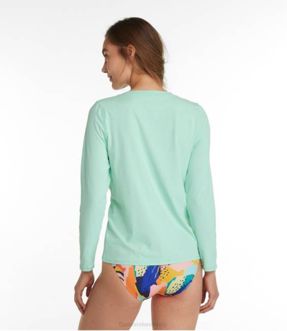 LLBean SunSmart UPF 50+ Sun Shirt Women J46J3199 Clothing Cobalt