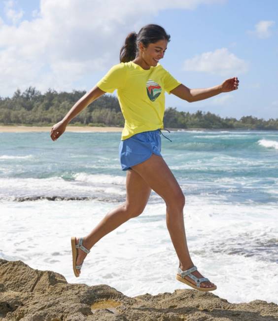 LLBean SunSmart UPF 50+ Sun Shirt Women J46J3964 Clothing Cobalt Katscript