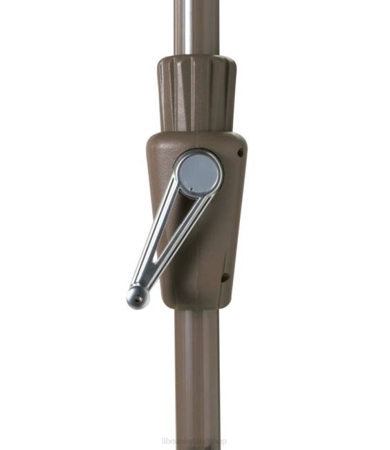 LLBean Sunbrella Market Umbrella Aluminum Unisex J46J2626 Backyard  Patio Sea Salt