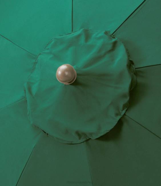 LLBean Sunbrella Market Umbrella Aluminum Unisex J46J2626 Backyard  Patio Sea Salt