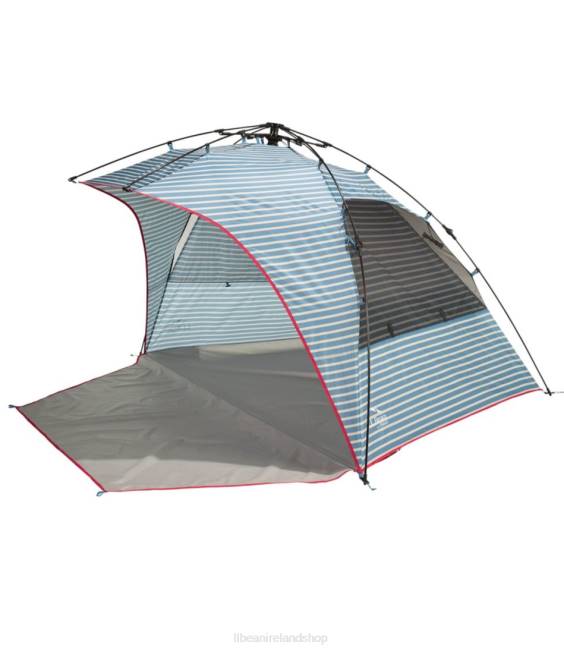 LLBean Sunbuster Folding Shelter Print Unisex J46J1220 Outdoor Equipment Bayside Blue Stripe