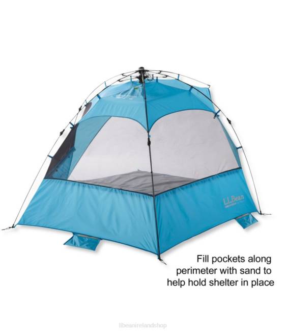 LLBean Sunbuster Folding Shelter Unisex J46J1287 Outdoor Equipment Brilliant Blue