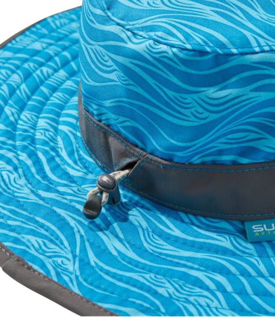 LLBean Sunday Afternoons Clear Creek Reversible Boonie Kids J46J531 Clothing Rolling Wave/Tan