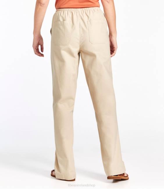 LLBean Sunwashed Canvas Pants Women J46J4617 Clothing Bright Navy