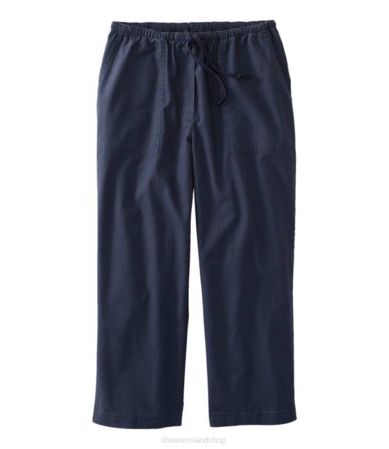 LLBean Sunwashed Pants Women J46J4707 Clothing Bright Navy
