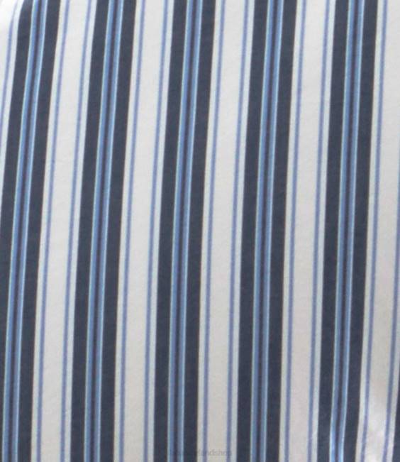 LLBean Sunwashed Percale Comforter Cover Stripe Unisex J46J2731 Bedding Mariner Blue