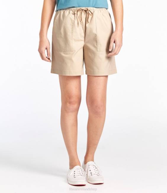 LLBean Sunwashed Shorts Women J46J219 Clothing Coastal Tan