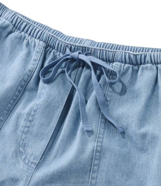 LLBean Sunwashed Shorts Women J46J3121 Clothing Medium Wash
