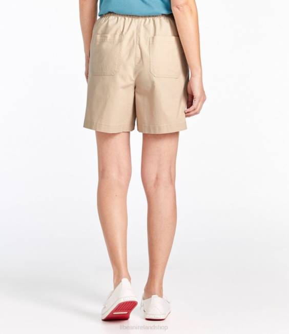 LLBean Sunwashed Shorts Women J46J5768 Clothing Copper Brown