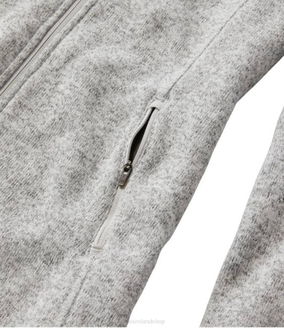 LLBean Sweater Fleece Full-Zip Jacket Women J46J7304 Outerwear Sailcloth