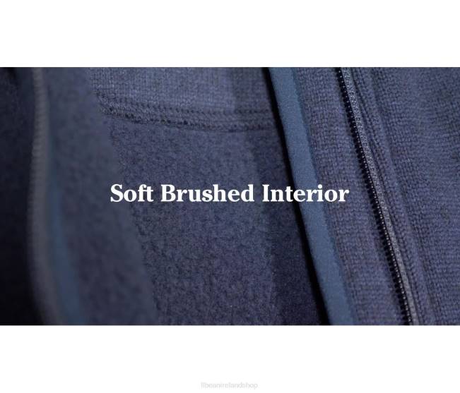 LLBean Sweater Fleece Full-Zip Jacket Women J46J823 Outerwear Pewter