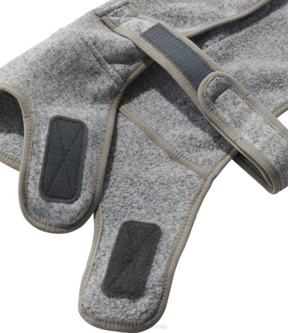 LLBean Sweater Fleece Jacket for Dogs Unisex J46J1869 Home Goods Rustic Blue