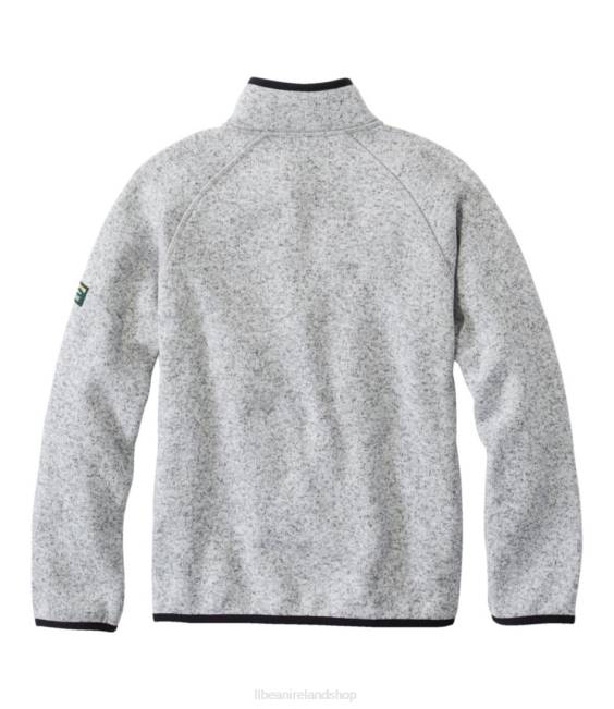 LLBean Sweater Fleece Kids J46J3038 Clothing Pewter
