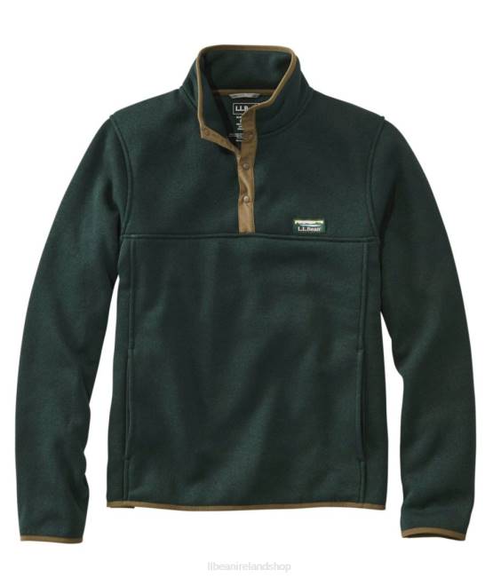 LLBean Sweater Fleece Pullover Men J46J3630 Outerwear Dark Hunter