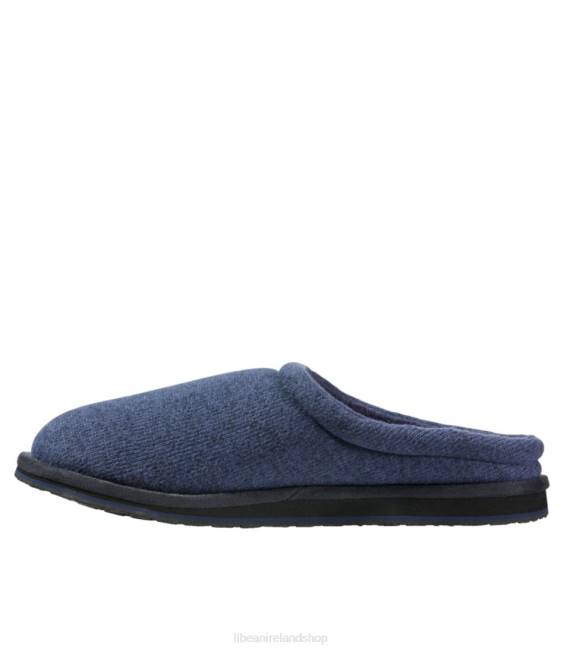 LLBean Sweater Fleece Scuffs Men J46J3749 Footwear Bright Navy