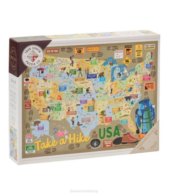 LLBean Take A Hike Puzzle Unisex J46J2068 Games  Recreation Multi