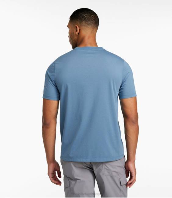 LLBean Technical Fishing Graphic Tees Men J46J6154 Clothing Slate