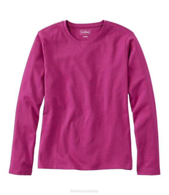 LLBean Tee Women J46J4573 Clothing Rich Berry