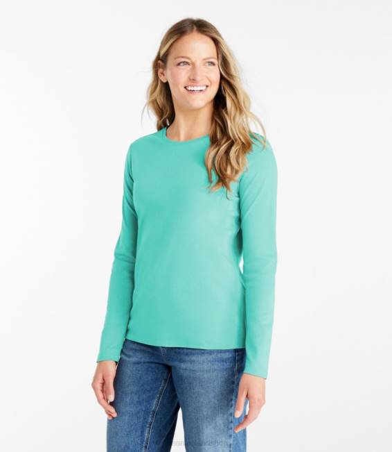 LLBean Tee Women J46J4573 Clothing Rich Berry