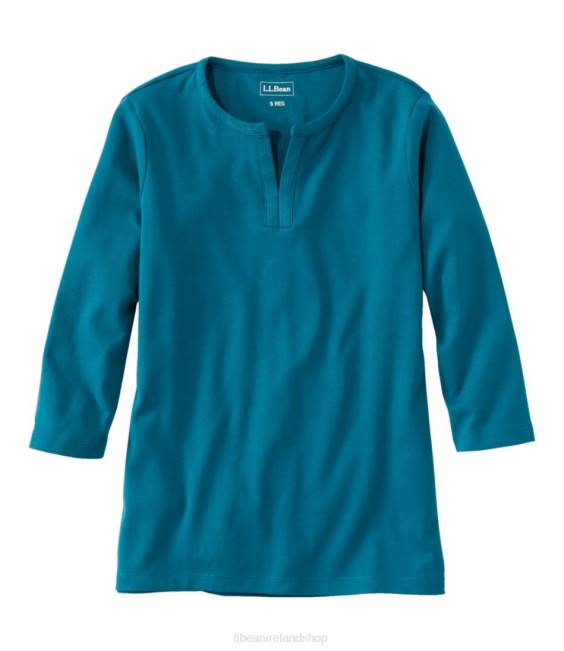 LLBean Tee Women J46J4597 Clothing Deep Turquoise