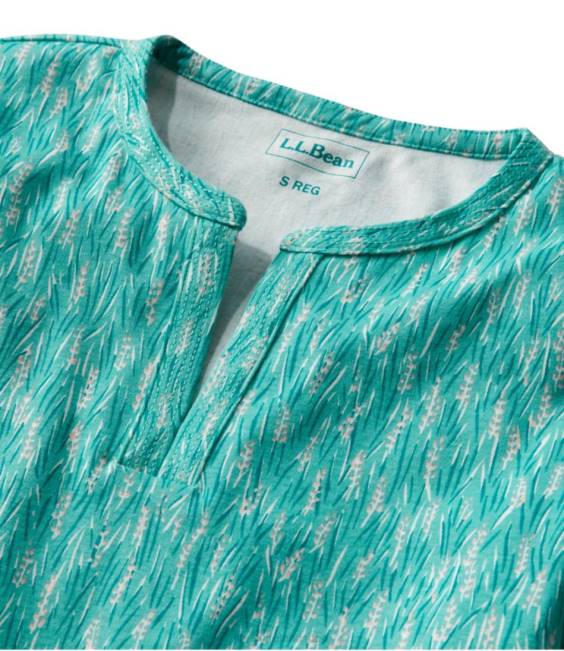 LLBean Tee Women J46J4640 Clothing Gold Confetti Dot