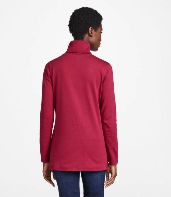 LLBean Tee Women J46J4974 Clothing Dark Cranberry