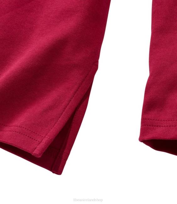 LLBean Tee Women J46J4974 Clothing Dark Cranberry