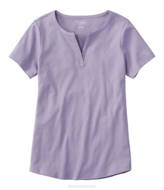 LLBean Tee Women J46J6445 Clothing Lavender