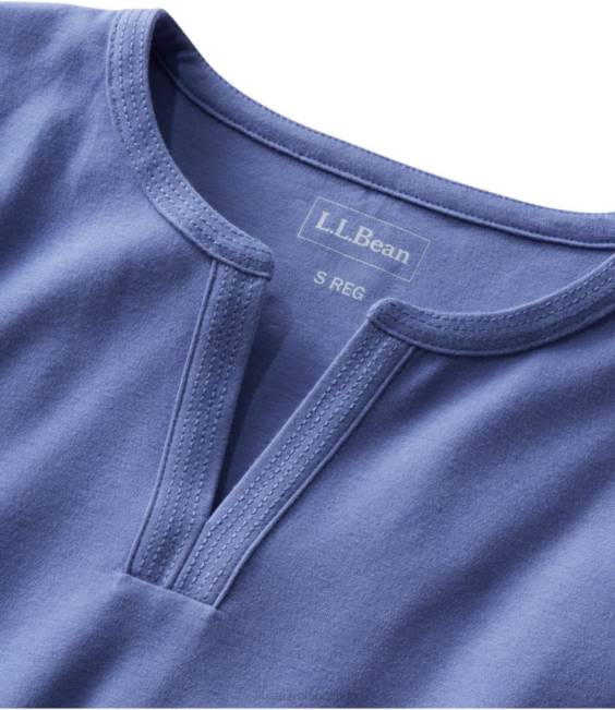LLBean Tee Women J46J6886 Clothing Alpine Blue