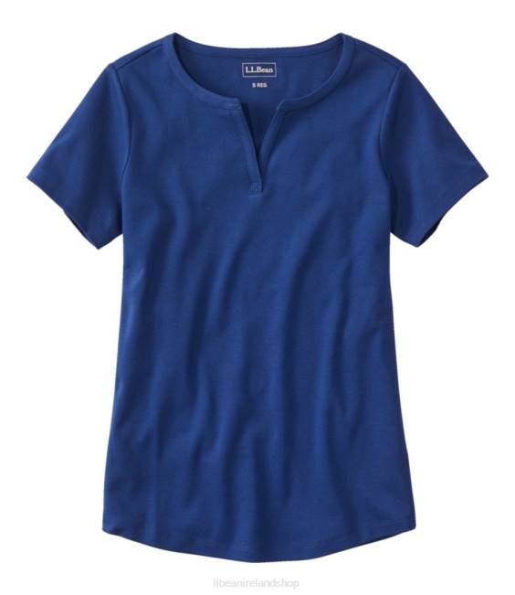LLBean Tee Women J46J69 Clothing Alpine Blue