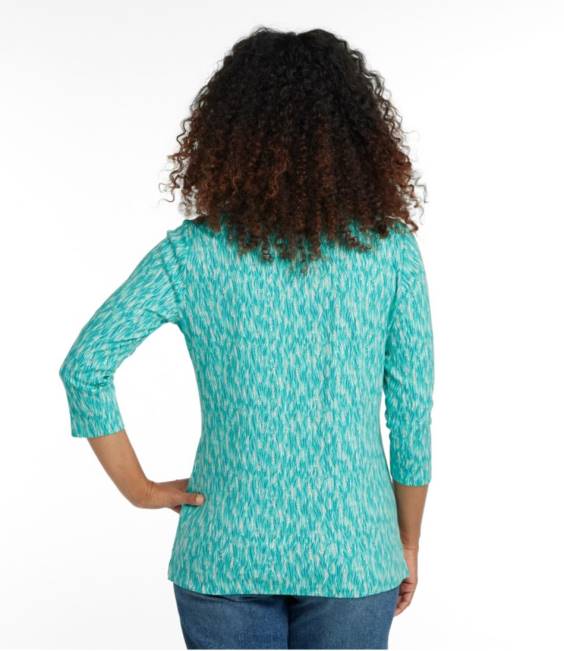 LLBean Tee Women J46J7177 Clothing Dark Indigo Vineyard