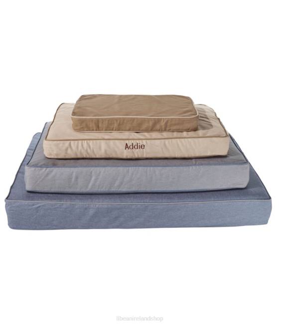 LLBean Therapeutic Dog Bed Rectangular Unisex J46J1380 Home Goods Burlap