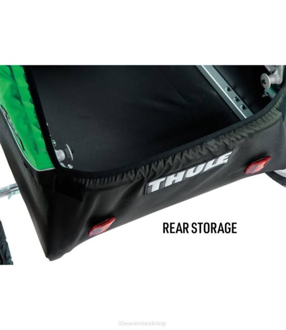 LLBean Thule Cadence2 Bike Trailer Unisex J46J2226 Outdoor Equipment Hot Sauce Red