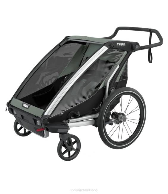 LLBean Thule Chariot Lite 2 Multisport Stroller Unisex J46J1417 Outdoor Equipment Agave