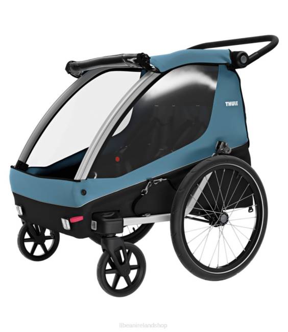 LLBean Thule Courier Stroller/Trailer Unisex J46J2151 Outdoor Equipment Aegean Blue