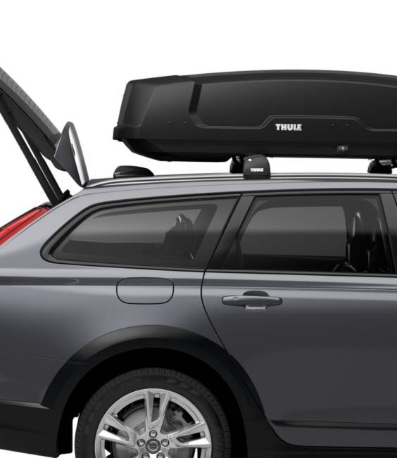 LLBean Thule Force XT Roof Box Unisex J46J1498 Outdoor Equipment Black