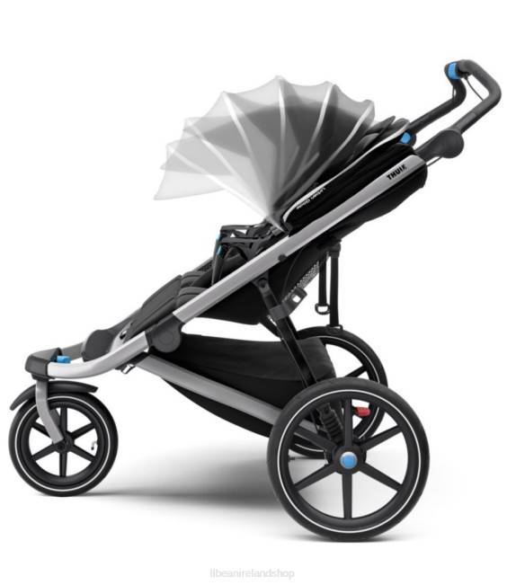 LLBean Thule Urban Glide 2 Double Stroller Unisex J46J1472 Outdoor Equipment Black