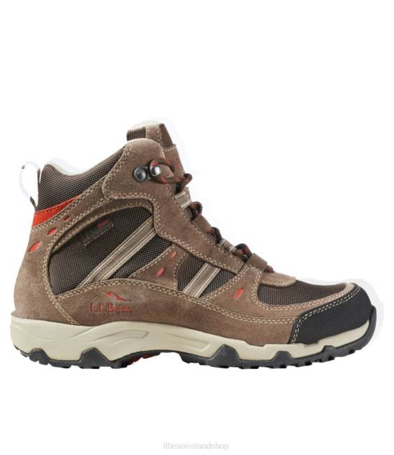 LLBean Trail Model 4 Hiking Boots Women J46J1030 Footwear Dark Cement/Brown