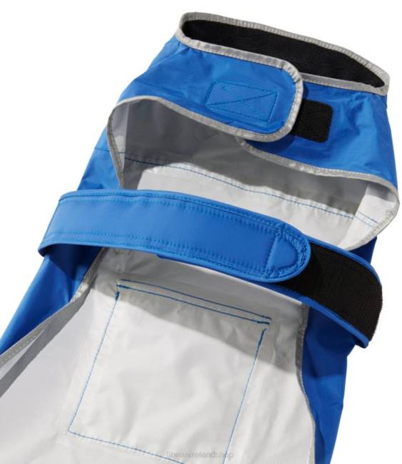 LLBean Trail Model Rain Jacket for Dogs Unisex J46J1950 Home Goods Deep Sapphire